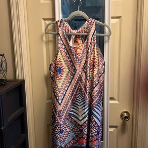 BISOU BISOU RACERBACK LINED DRESS 12